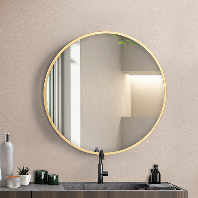 Yezi Wall Mirror Bathroom Makeup Mirrors 70cm-1954803007560486918