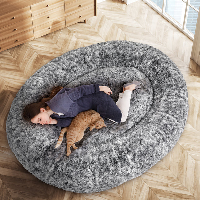 TheNapBed Memory Foam Pet Bed Grey Charcoal-1954802572904763398