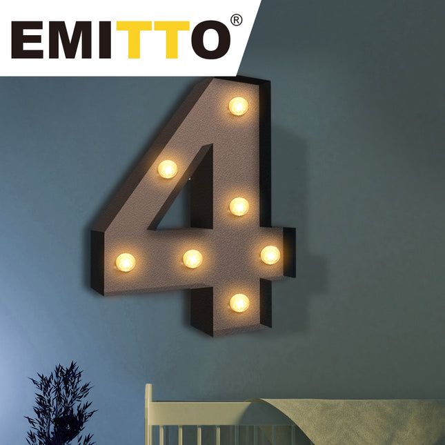 LED Metal Number Lights Free Standing-1954803064305225734