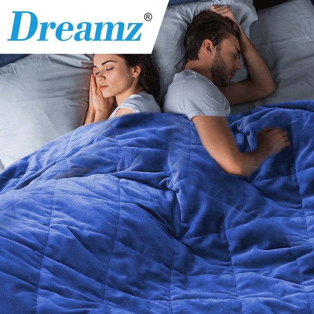 DreamZ Weighted Blanket Heavy Gravity Blue 9KGS-1973194037036978182