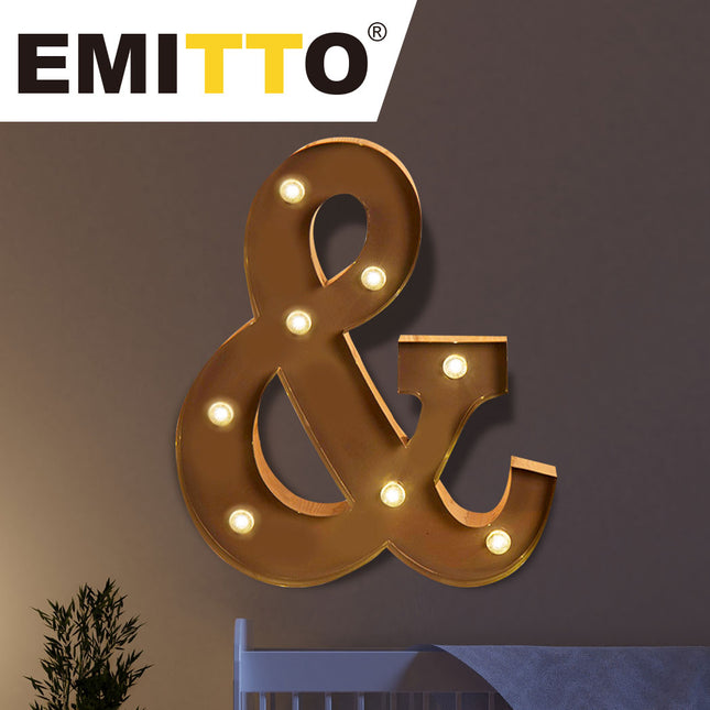 LED Metal Letter Lights Free Standing-1973194149138141191