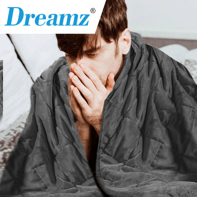 DreamZ 9KG Adults Size Anti Anxiety Grey Double-1973194037661929479