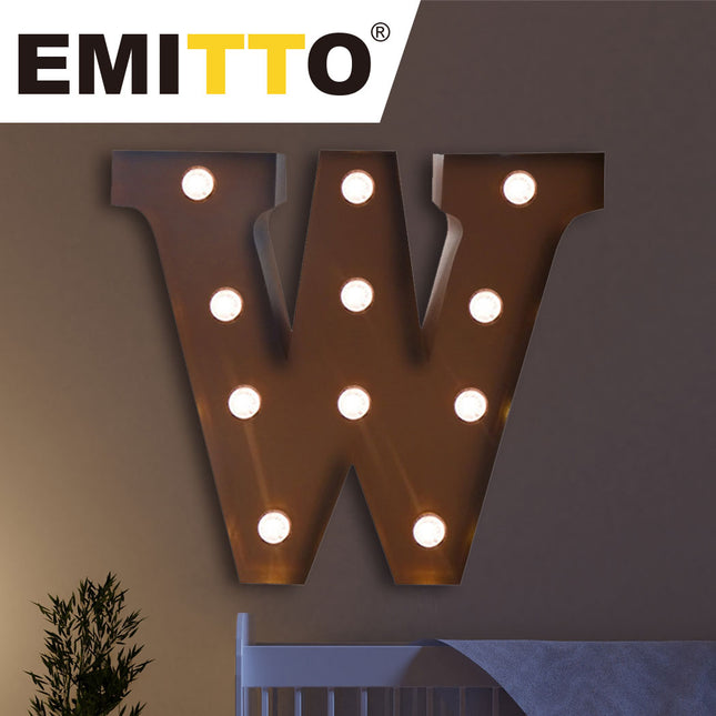 LED Metal Letter Lights Free Standing-1973194150023139335