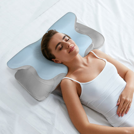 Dreamz Contour Memory Foam Pillow for Pain Relief-1973193535737958407