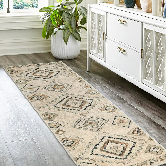 Marlow Floor Rug Hallway Runner Washable 180X60cm-1973193863094996998