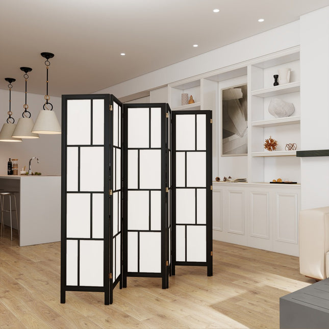 Levede 6 Panel Room Divider 170cm Freestanding Screen-1960920182520156167