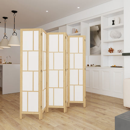 Levede 6 Panel Room Divider 170cm Freestanding Screen-1960920182692122631