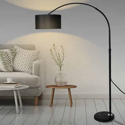EMITTO Modern LED Floor Lamp Reading Black-1954802830904791047