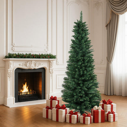 Santaco 1.8M 600Tips Pencil Christmas Tree-1973193580470210567