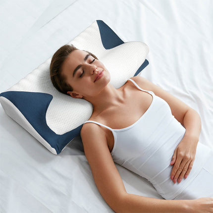 Dreamz Memory Foam Cervical Pillow Pain Relief-1973193536987860999