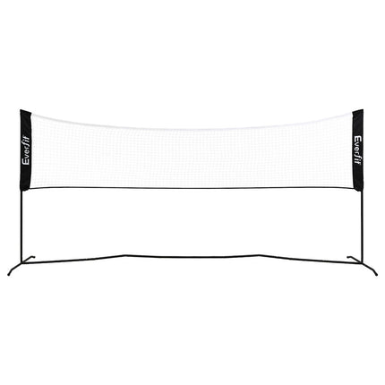 Everfit 3.6M Badminton Tennis Net Portable Volleyball Kit Adjustable Height