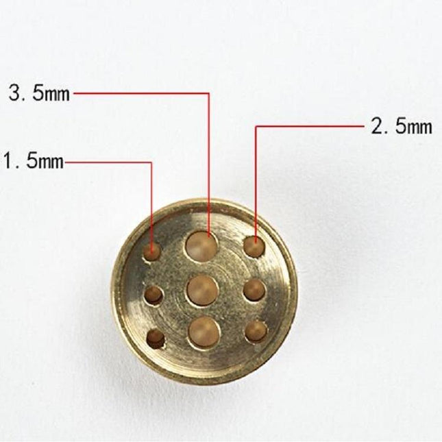 Antique Incense Burner - Pure Copper Binaural Small Indoor-1915198338144276483