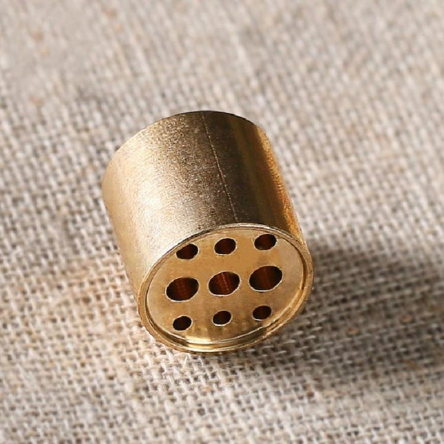 Medium Copper Nine-Hole Incense Stick Plate Burner - Set Of 5-1915198137023205378