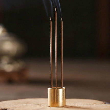 Medium Copper Nine-Hole Incense Stick Plate Burner - Set Of 5-1915198137023205381