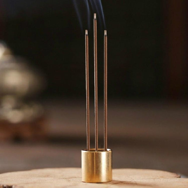 Medium Copper Nine-Hole Incense Stick Plate Burner - Set Of 5-1915198137023205381