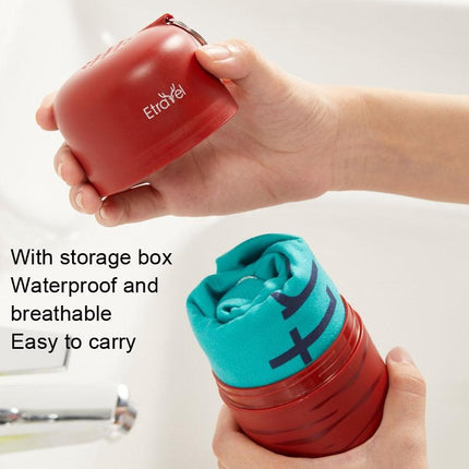 Double-Sided Quick-Drying Fleece Bath Towel - Small Red-1915198106589335554