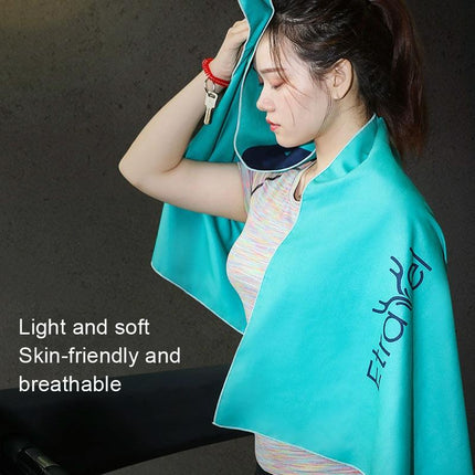 Large Double-Sided Fleece Bath Towel - Quick-Drying Red-1915197164963893253