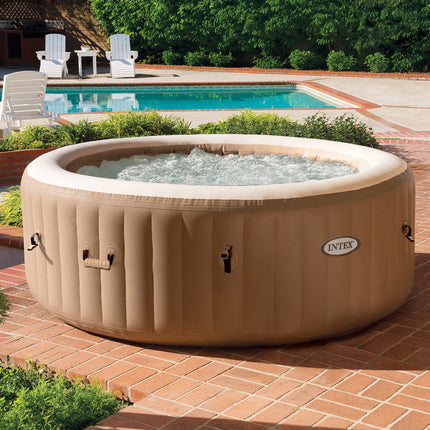 Intex PureSpa Bubble Massage 4 Person Spa 28426