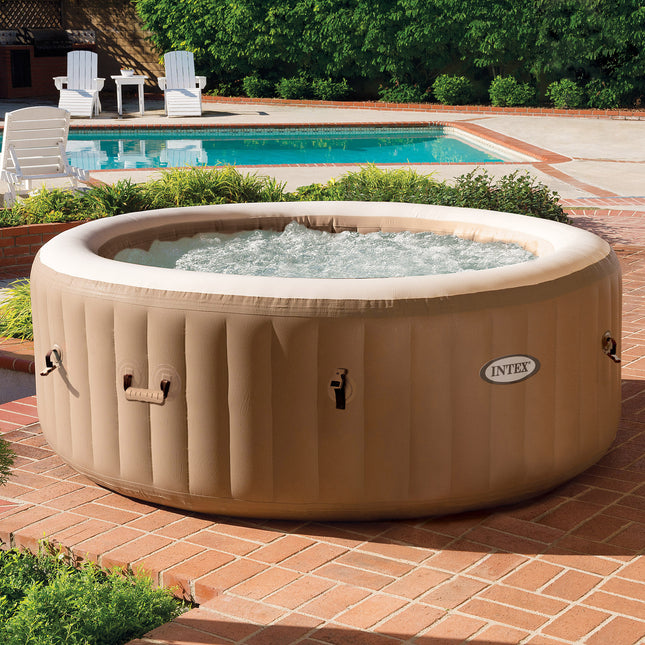 Intex PureSpa Bubble Massage 4 Person Spa 28426