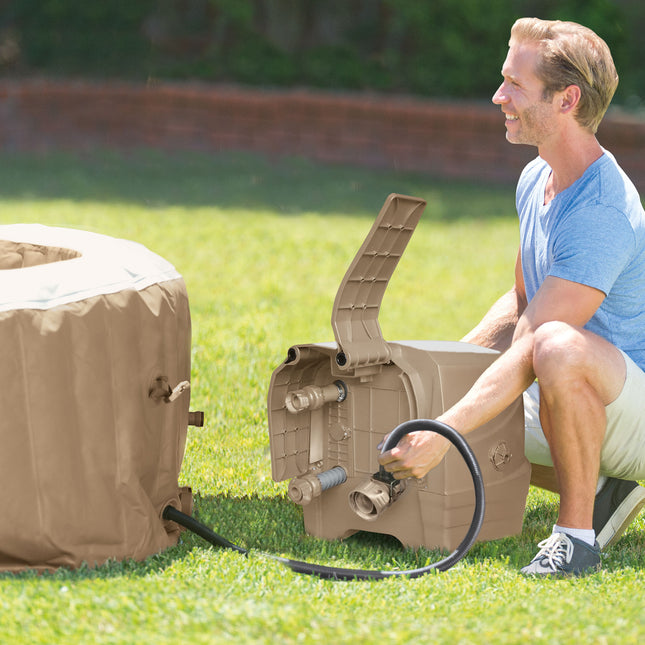 Intex PureSpa Bubble Massage 4 Person Spa 28426