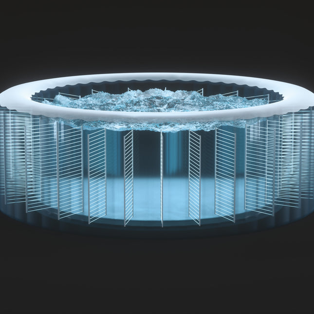 Intex PureSpa Bubble Massage 6 Person Spa 28428