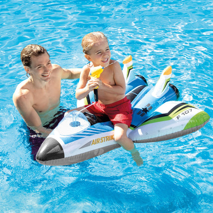 Intex Water Gun Plane Ride-On Pool Toy 57536