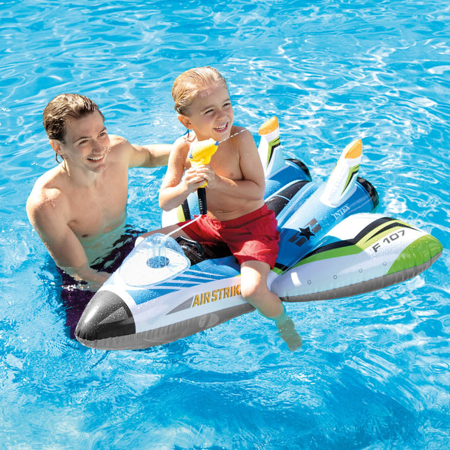 Intex Water Gun Plane Ride-On Pool Toy 57536