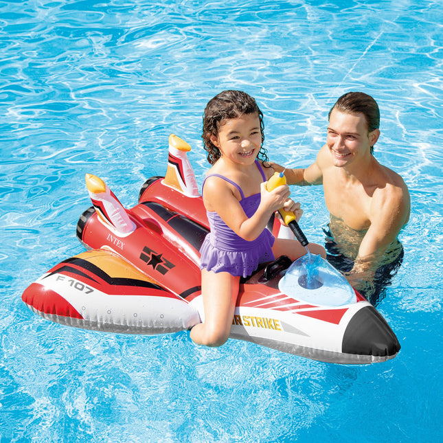 Intex Water Gun Plane Ride-On Pool Toy 57536