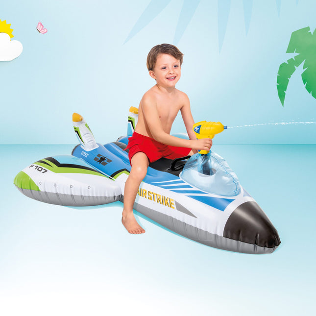 Intex Water Gun Plane Ride-On Pool Toy 57536