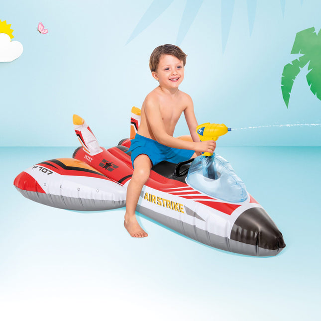 Intex Water Gun Plane Ride-On Pool Toy 57536