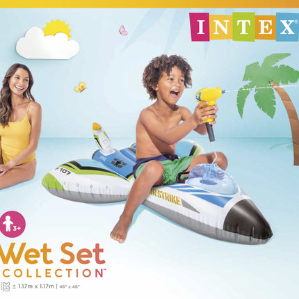 Intex Water Gun Plane Ride-On Pool Toy 57536