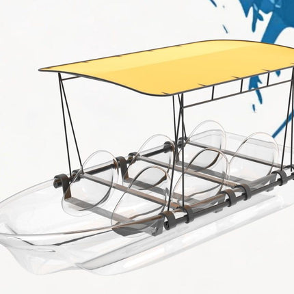 3.7m (5-Person) Smart Electric Power Transparent Boat