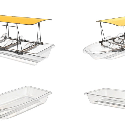 3.7m (5-Person) Smart Electric Power Transparent Boat
