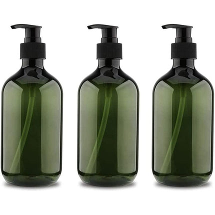 3 pcs 5Ooml Pump Bottles, Shampoo Bottle, Refillable Liquid Dispensers Dispenser Bottle, Empty Refillable Pump
