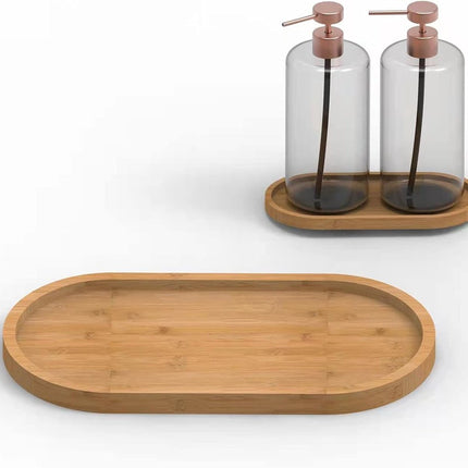 Bamboo soap dish - Bathroom shelf - Kitchen shelf - Bamboo shelf - Washbasin shelf - Jewelry tray for the vanity - Cosmetics storage box - Bathroom rack - The ideal choice for storing jewelry, cosmetics, and small items