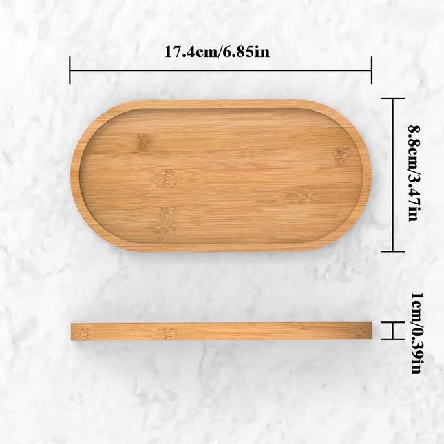 Bamboo soap dish - Bathroom shelf - Kitchen shelf - Bamboo shelf - Washbasin shelf - Jewelry tray for the vanity - Cosmetics storage box - Bathroom rack - The ideal choice for storing jewelry, cosmetics, and small items