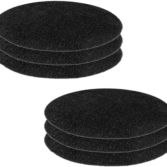 Kitchen Compost Bin Filters - 6-Pack Replacement Countertop Compost Bin Filters - Round 6.7 Inches