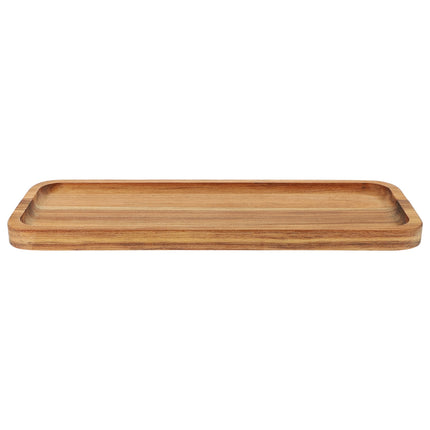 SWETRACE Food Serving Trays Wood Light Brown 1Pack