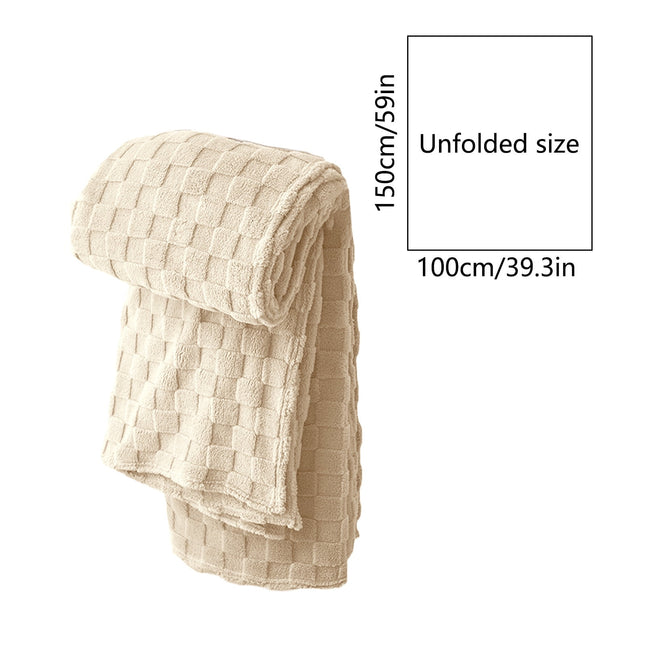 Kdkad Super Soft Throw Blanket, Cooling Blankets, Cotton Bed Blanket, Cotton Thermal Throw Blanket, Lightweight Throw Breathable Premium Soft Comfortable Machine Washable Blanket for All Season 39.3×59 in Yellow