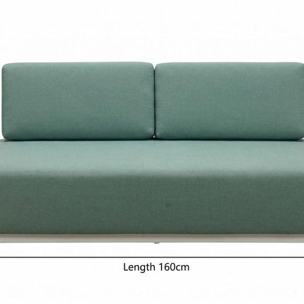 Nordic Minimalist Outdoor 2-Seater Fabric Sofa
