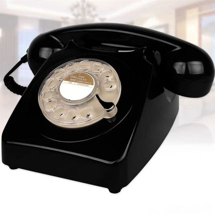 Wireless Bluetooth Desk Phone Style 2-off-white