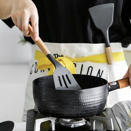 12pcs Black Heat Resistant Silicone Kitchen Utensils Set