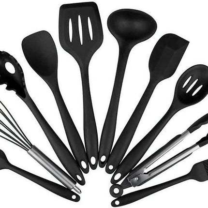 Kitchen Utensils Silicone Set, Bpa-free Silicone Kitchen Utensil Set, Dishwasher secure, Non-stick