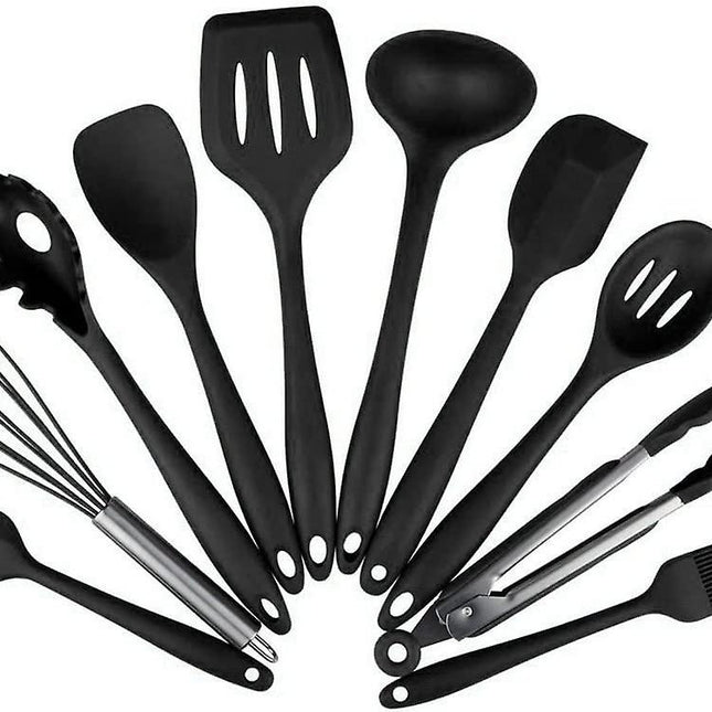 Kitchen Utensils Silicone Set, Bpa-free Silicone Kitchen Utensil Set, Dishwasher secure, Non-stick