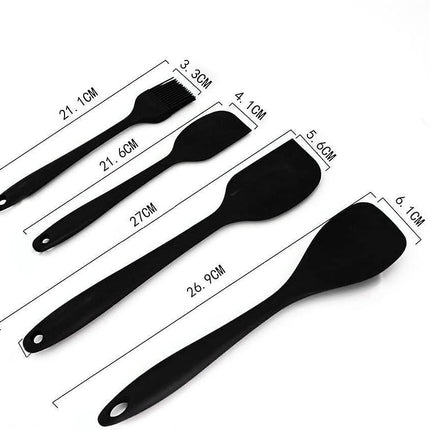 Kitchen Utensils Silicone Set, Bpa-free Silicone Kitchen Utensil Set, Dishwasher secure, Non-stick