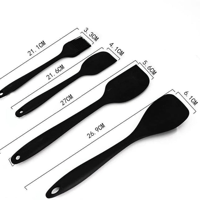 Kitchen Utensils Silicone Set, Bpa-free Silicone Kitchen Utensil Set, Dishwasher secure, Non-stick