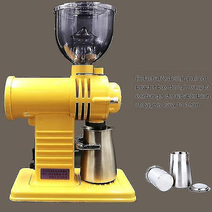 220V Electric Coffee Grinder - Compact Single Bean Grinder for Home Use