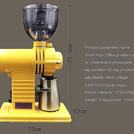 220V Electric Coffee Grinder - Compact Single Bean Grinder for Home Use