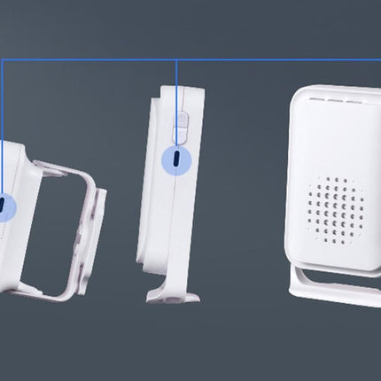 Wireless Motion Sensor Doorbell Door Chime Alarm Indoor for Business Caregiver Reminder