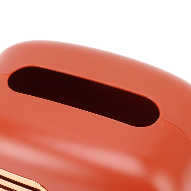 Retro Radio Shape Tissue Cover Box Vintage Radio Tissue Box for Bathroom Living Room Bedroom Nightstand Desk Table Red